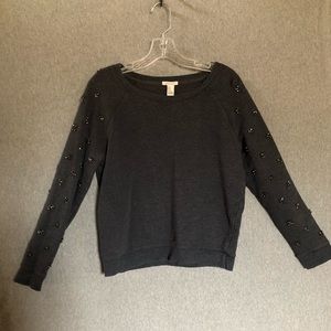Forever 21 Sweatshirt with bead embellishments.